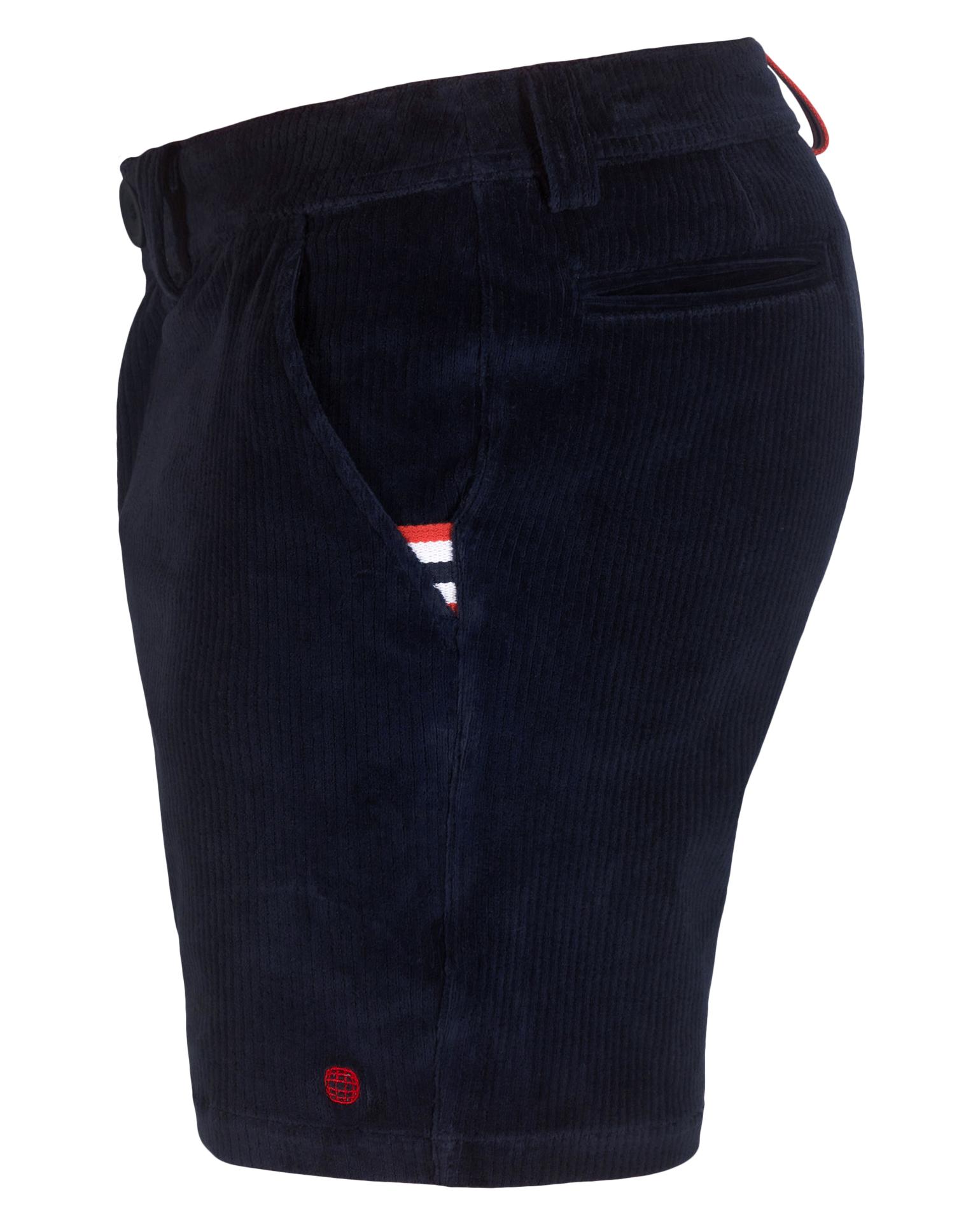 Amundsen 6Incher Comfy Cord Shorts Faded Navy
