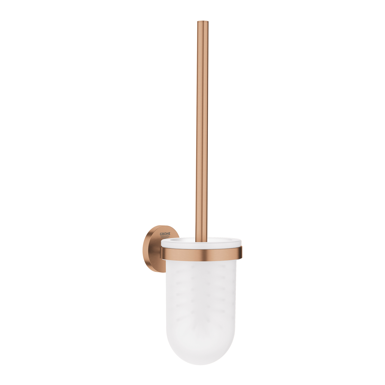Grohe Essentials toiletborstel met houder brushed warm sunset