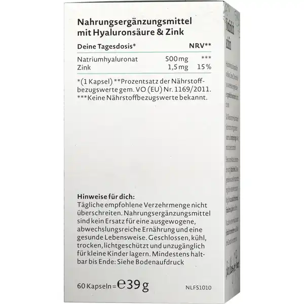 Hyaluronsäure Kapseln