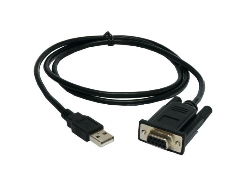 Exsys Anschlusskabel EX-1301-2F USB zu RS-232 Kabel mit Buchsen Anschluss