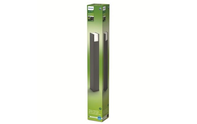 Philips Gartenleuchte »Ultra-Efficient Arbour HV 3000K anthrazit« Warmweiss