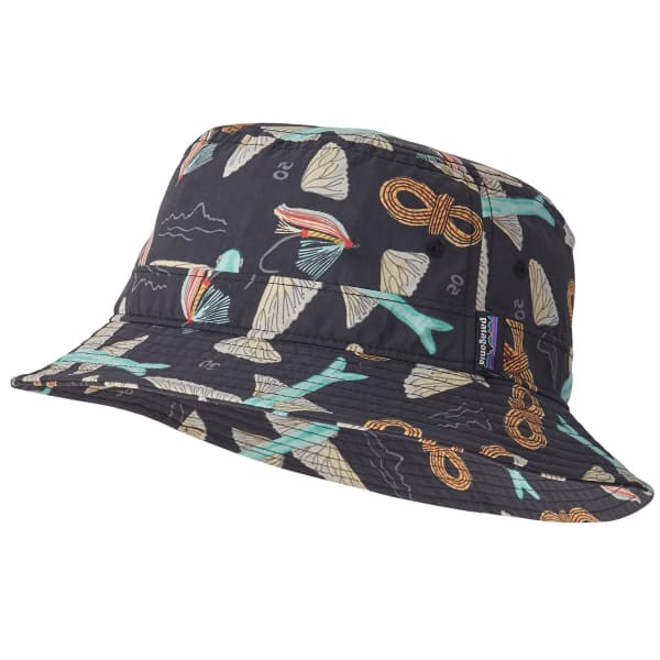 Chapeau randonnée PATAGONIA WAVEFARER BUCKET HAT FLY 50: INK BLACK