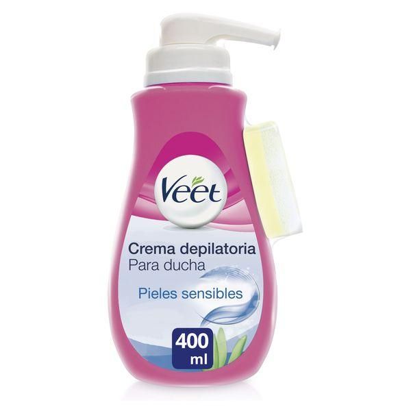 Veet Creme Depilatório de Banho Peles Sensíveis 400ml