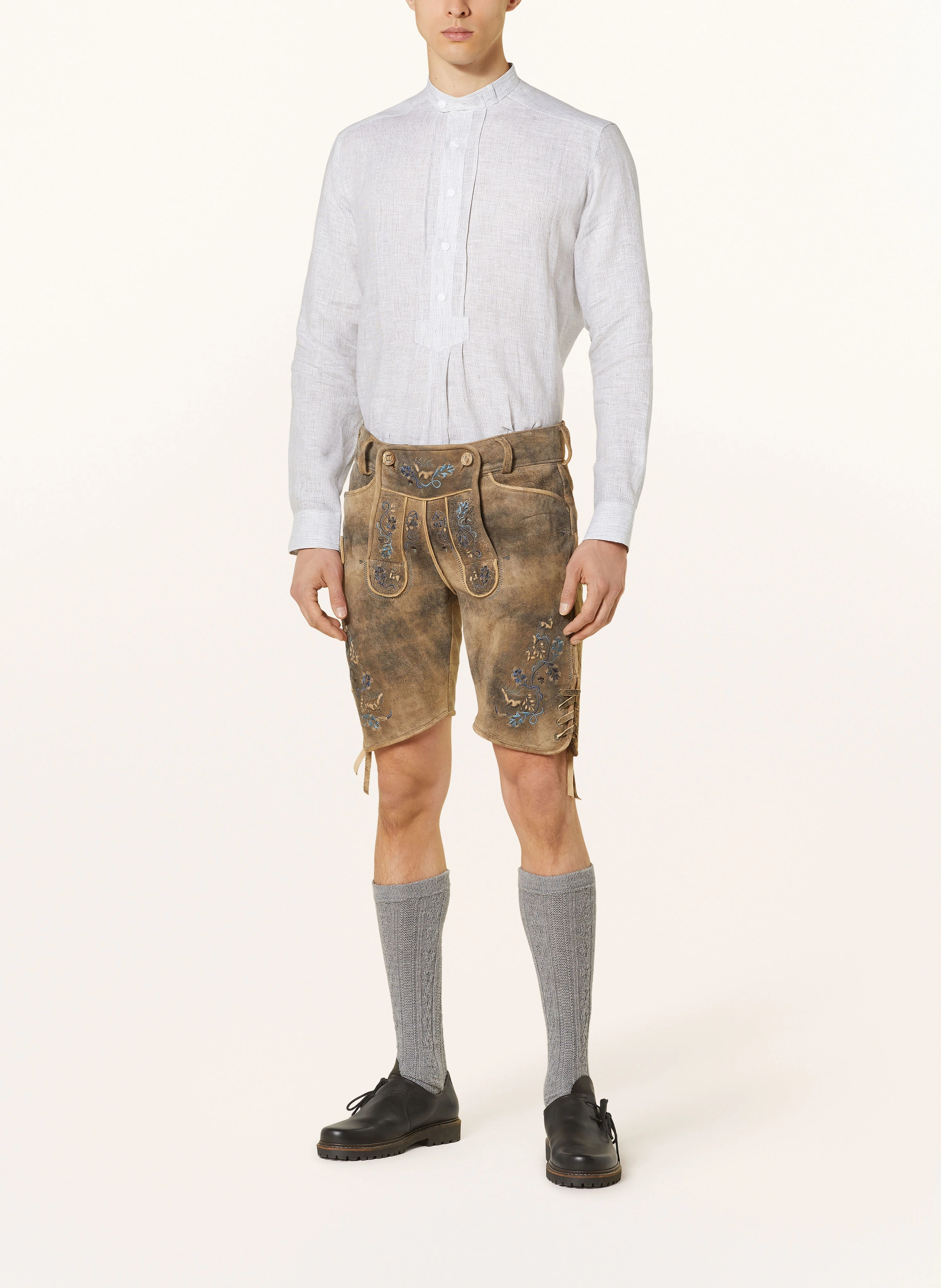 arido Trachtenhemd PFOAD Comfort Fit aus Leinen