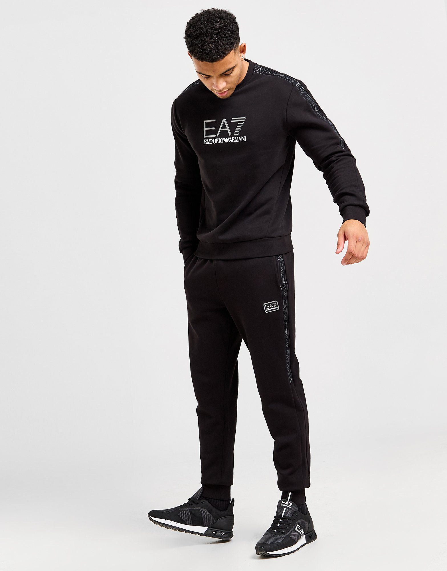 Emporio Armani EA7 Pantalon de jogging Tape Homme