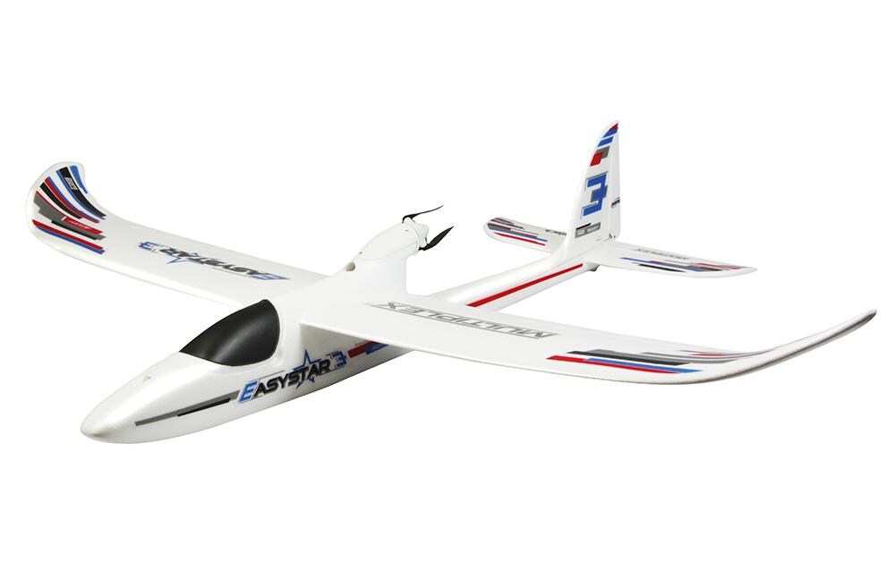 Flugzeug EasyStar 3, 1366 mm RTF Mode 1+3<br>Elektro Segelflugmodell für Einstiger im Komplettset