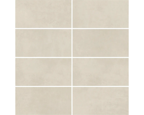 MIRAVA porseleinen wand- en vloertegel MANHATTAN Ivoor 30 x 60 x 0,9 cm mat gerectificeerd