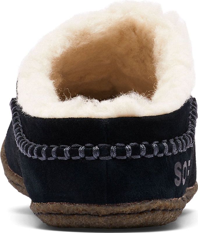Sorel Lanner Ridge heren Slippers, zwart(top wit), 43 EU
