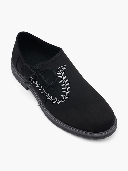 Landrover Halbschuh Schwarz