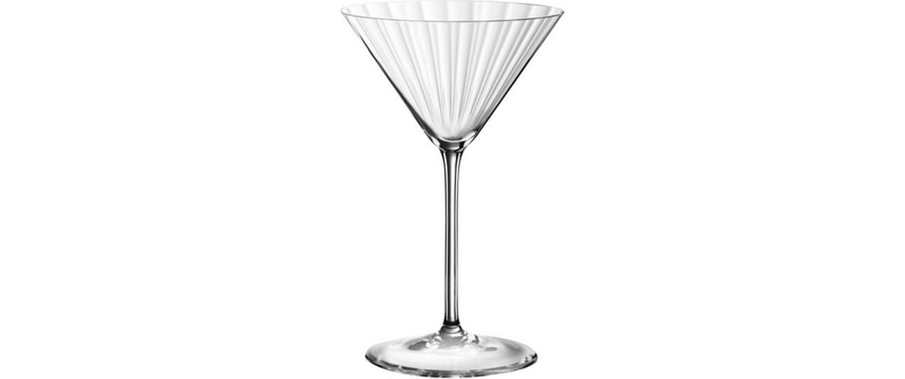 Cocktailglas LifeStyle 220 ml, 4 Stück, TransparentElegantes und klares Martini-Glas-Set