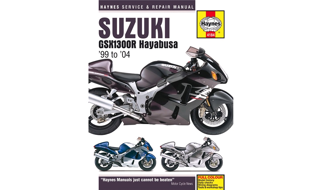 Værkstedshåndbog GSX1300R Hayabusa 99-04