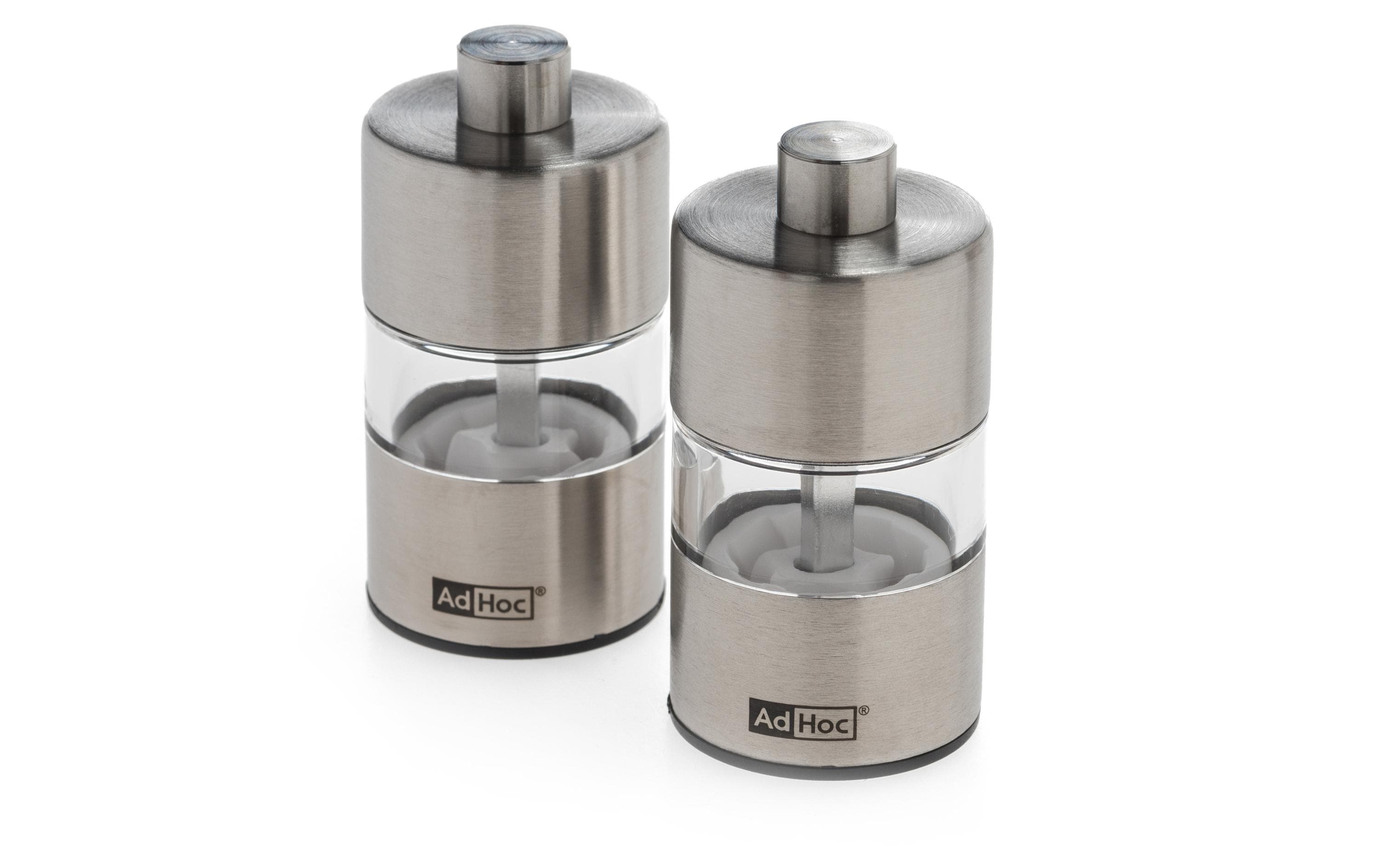 Salz- und Pfeffermühle Minimill 2 Stück, 6.2 cm, SilberGewürzmühle (Silber) für