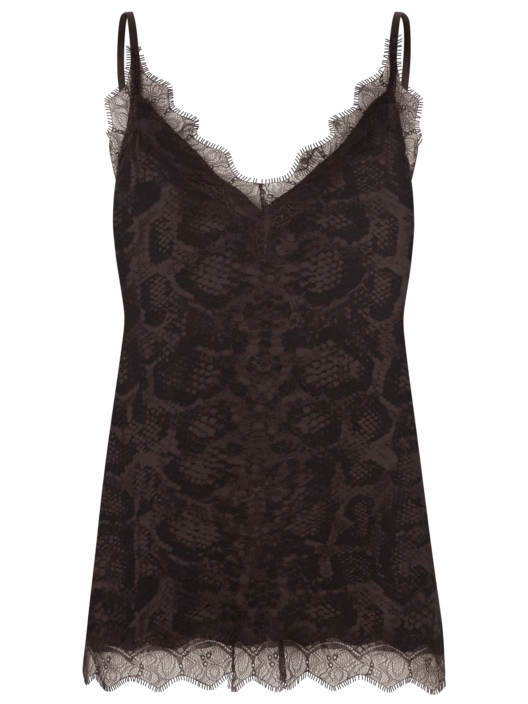 rosemunde Unterhemd »Billie Strap Top« Vintage-Spitzenbesatz an Ausschnitt und Saum, feminin, Polyestermix