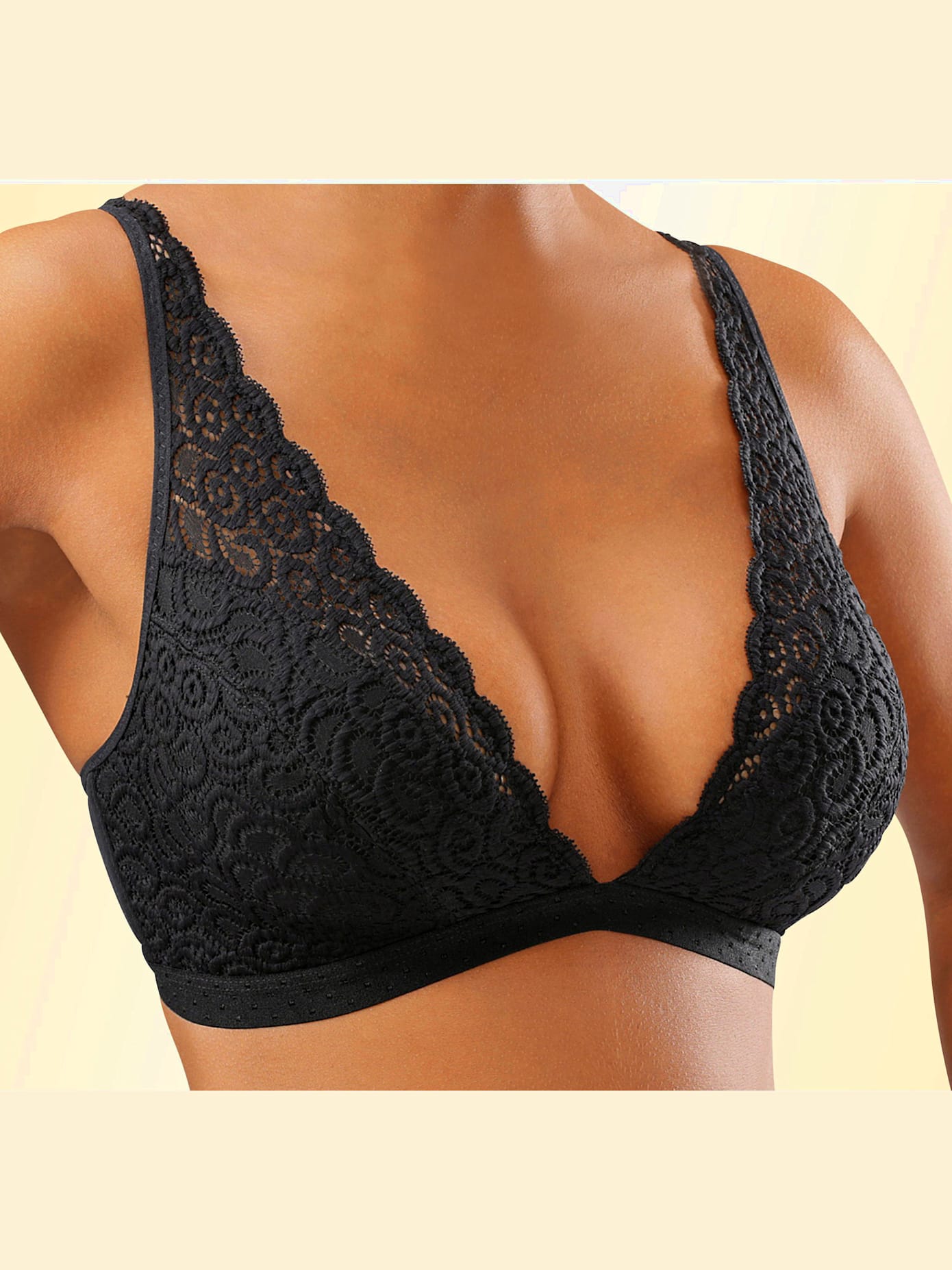 Soutien-gorge bralette doux sans armatures