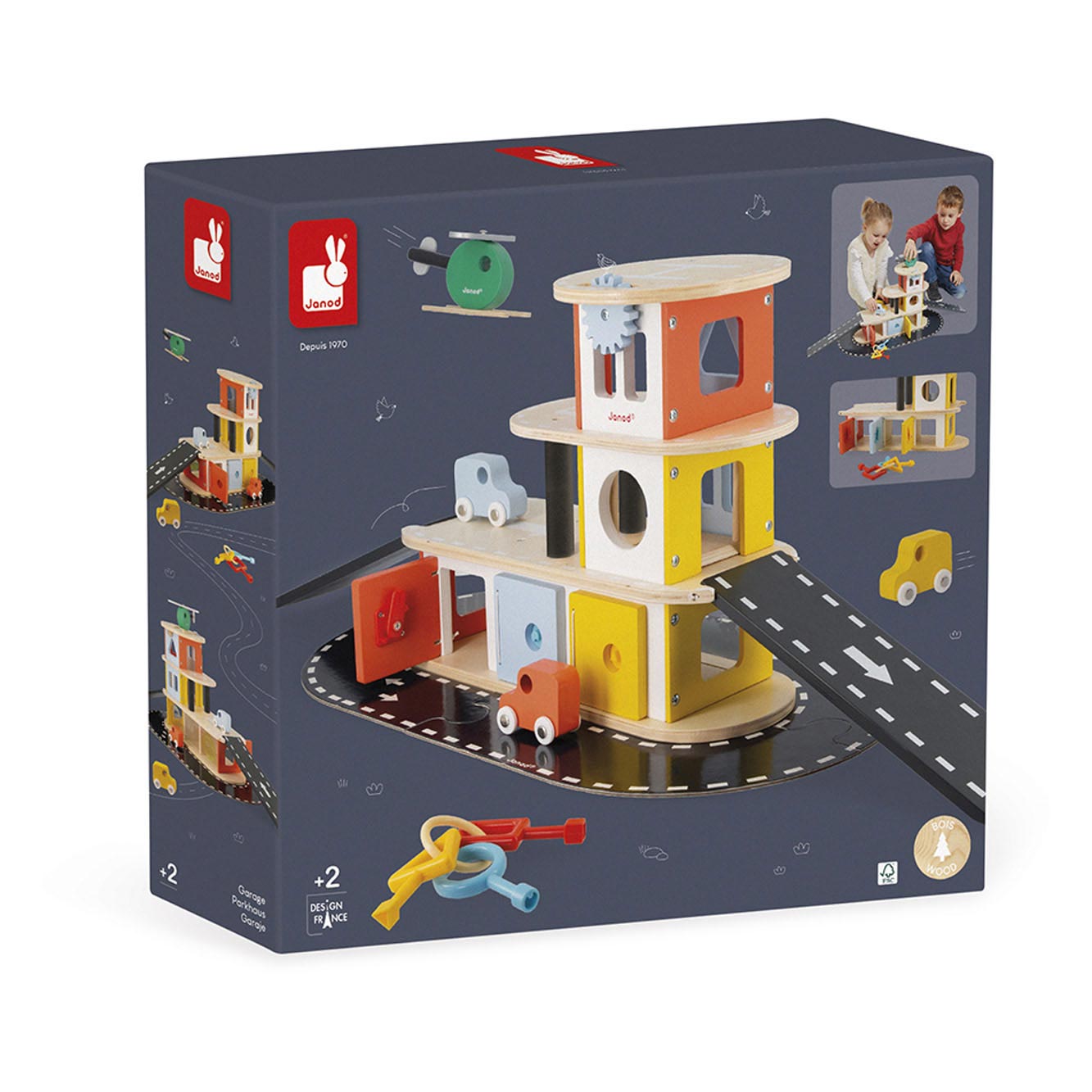 Janod Bolid Houten Garage