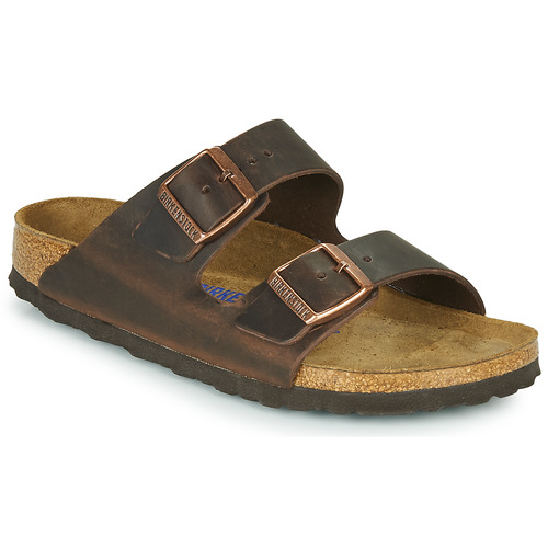 Birkenstock - ARIZONA SFB LEATHER Marrón