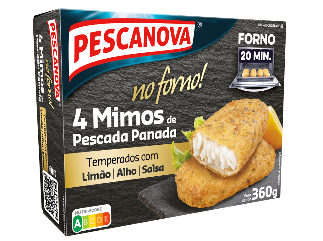 MIMOS PESCANOVA PANADA ALHO E SALSA 360G