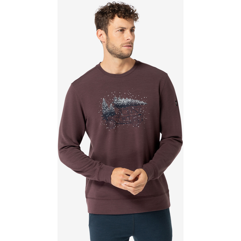 Super.Natural Herren Lantree Crew Pullover