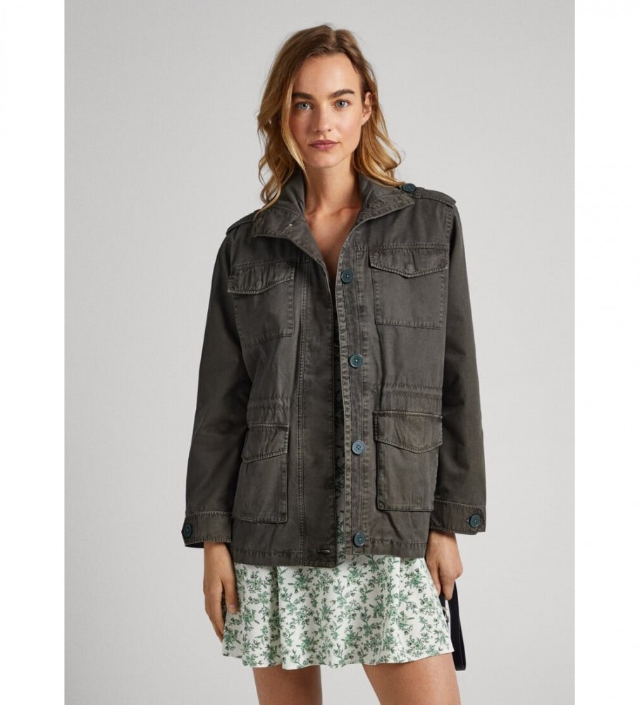 Casaco Pepe Jeans Merry Parka verde escuro