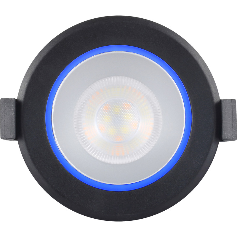 Sylvania SylSmart LED lamp spot 4.5W 2700K-6500K Zwart dimbaar