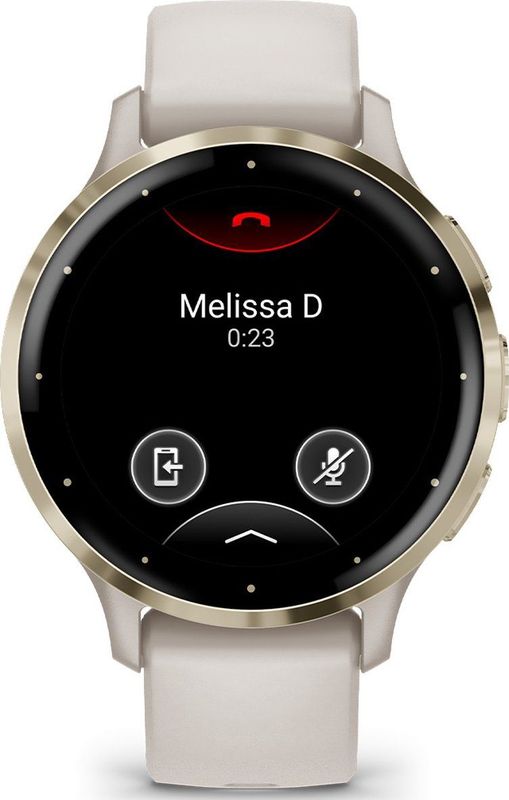 Garmin Venu 3s - Smartwatch - 10 Dagen Batterij - Ivory
