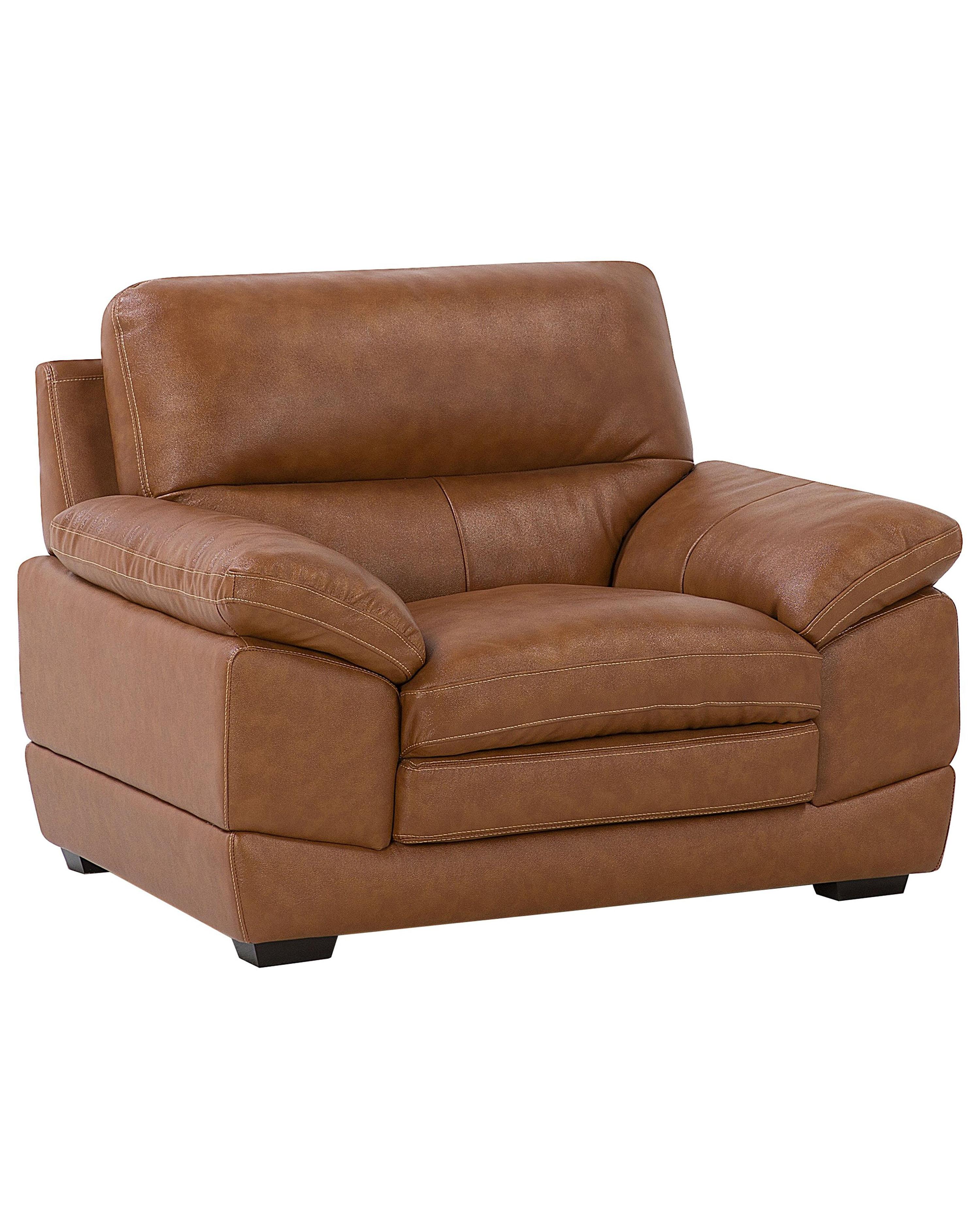 Fauteuil HORTEN Kunstleer Bruin