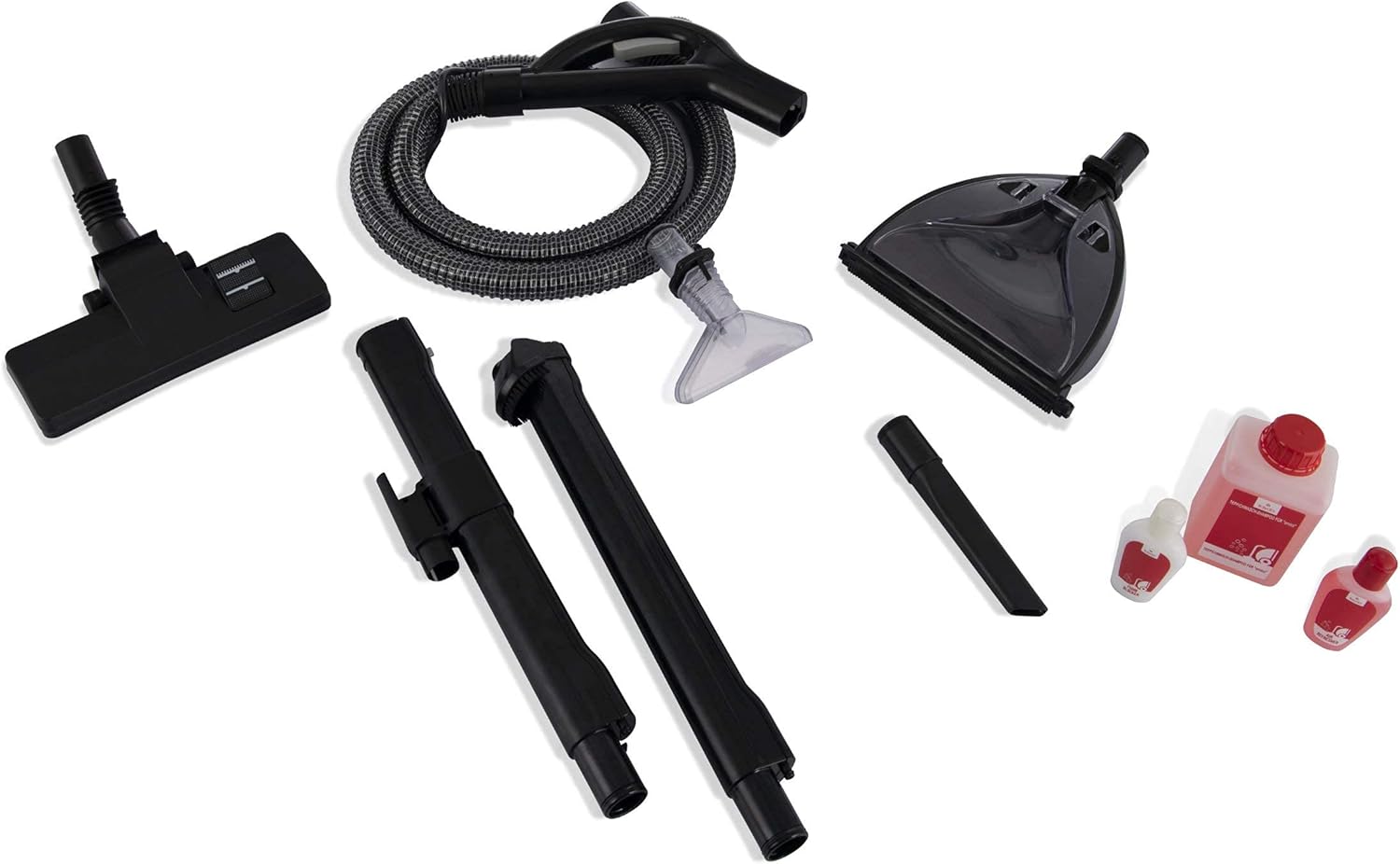 arnica Hydra Rain Pro - Waschsauger - 2400W - Wasserfilter HEPA13 - Nass Trocken Teppich Polster Hartboden Reinigung - 10L Frischwasser - 8,5L Schmutzwassertank - 8m Kabel