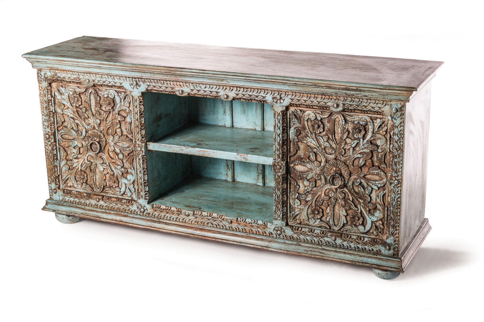 TV-Sideboard 'Phlaita', B 165 cm, H 76 cm, T 45 cm von fischer's lagerhaus