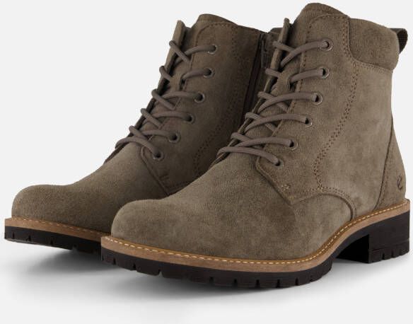 Ecco Veterschoenen ELAINA Veterenkellaars boots met profielzool