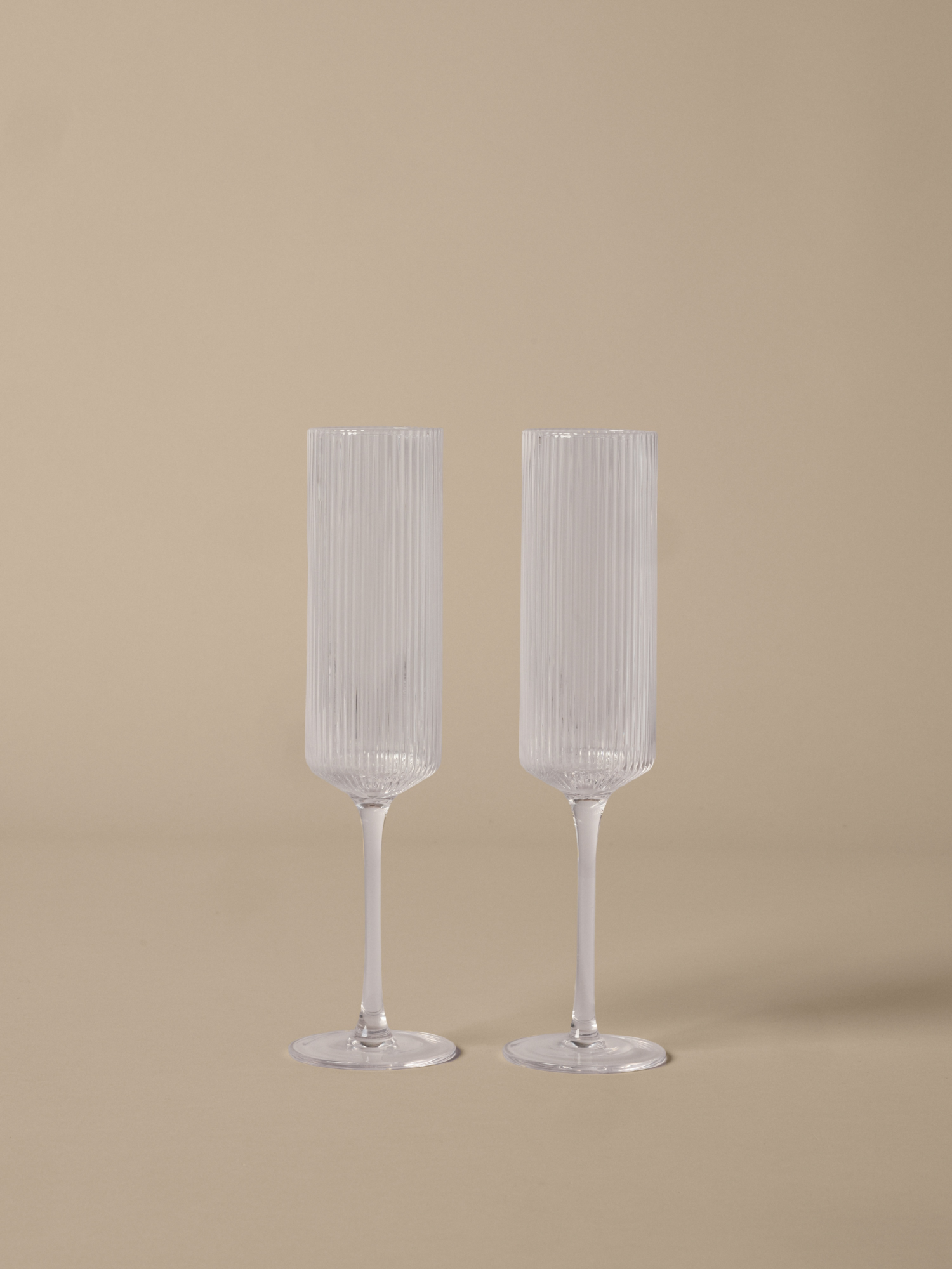 Champagneflute Ripple - set van 2