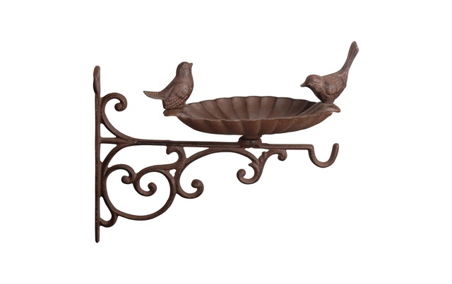 esschert design Futterspender »Wandfutterschale aus Gusseisen«