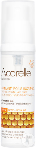 Acorelle Épilation Soin Anti-Poils Incarnés Corps Bio 50ml
