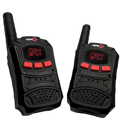 SpyX - Walkie Talkies - Sort/R?d
