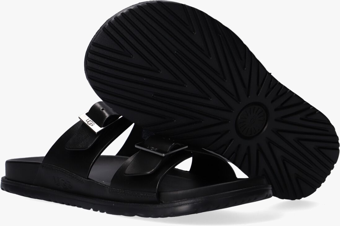 UGG zwarte ugg slippers m wainscott buckle slide