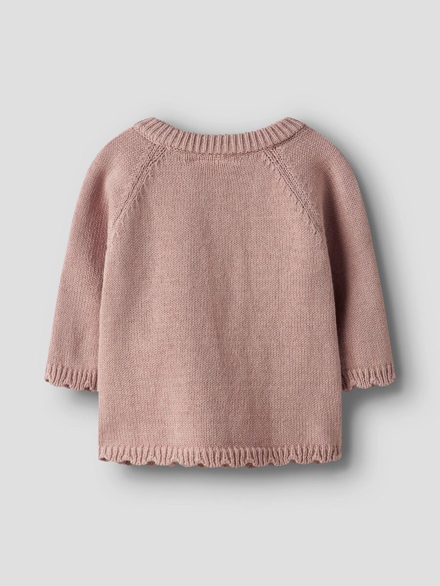 Lil' Atelier Lil' Atelier vest NBFLaguna  misty rose