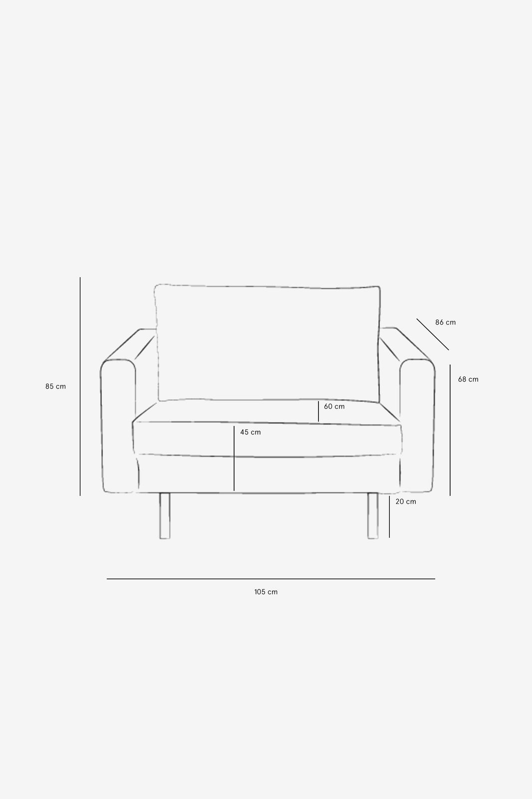 Amsterdam leer outside loveseat groen