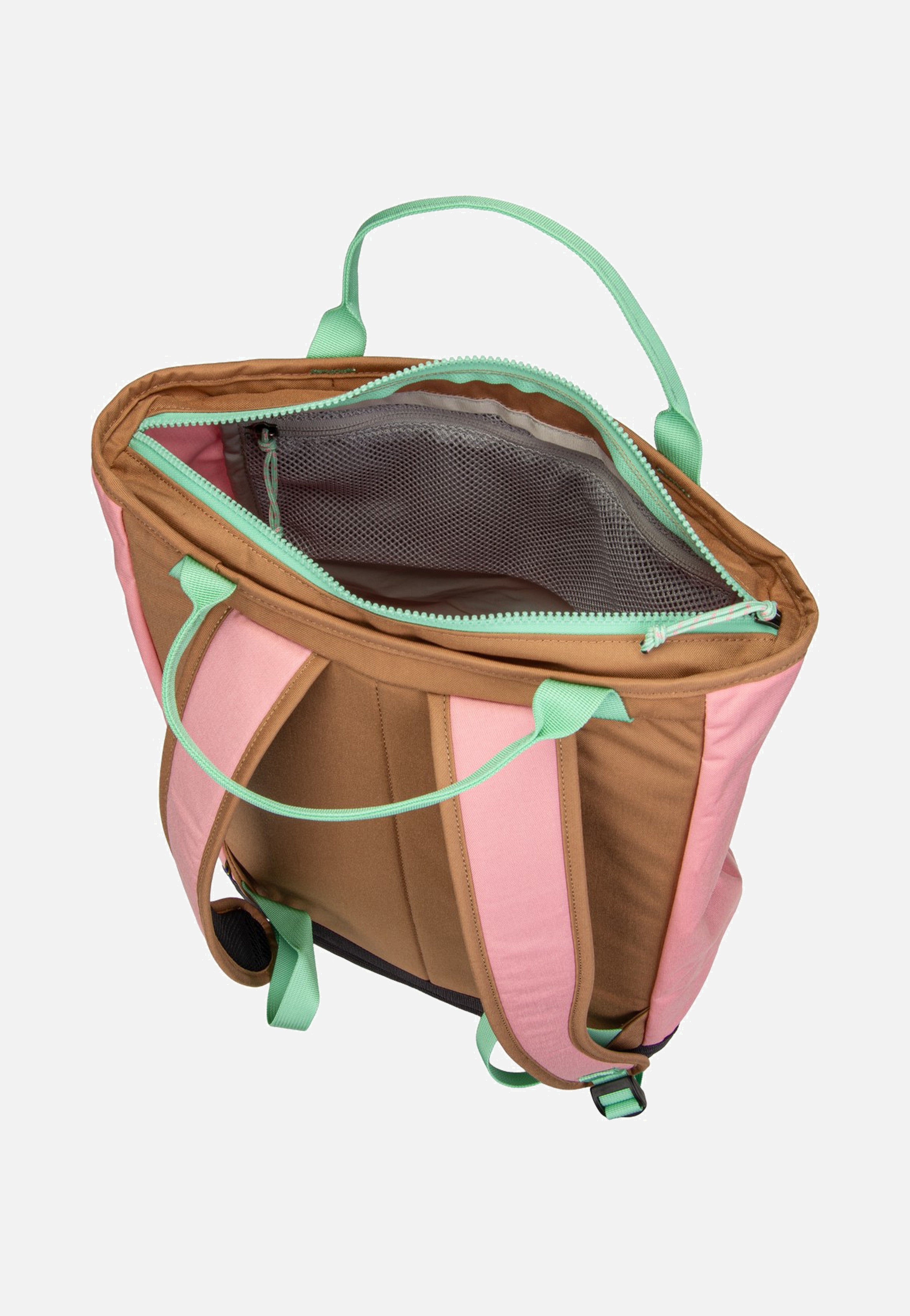 Vardag Totepack 22 Poppy Pink/Khaki Dust - Rucksack