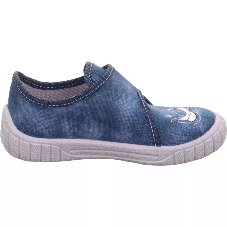 superfit Hausschuh Bill Hai blau