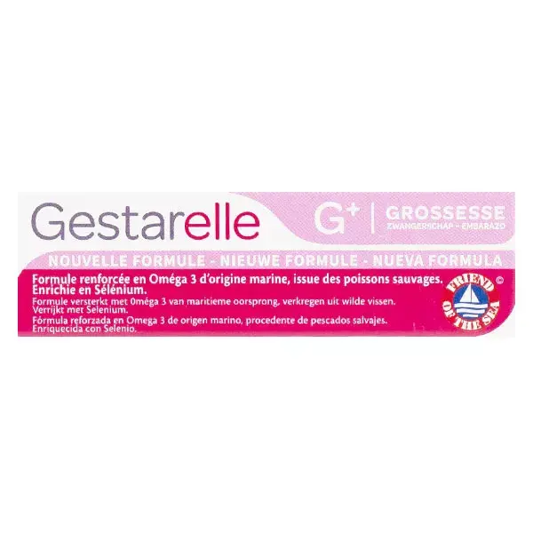 Gestarelle G+ Pré-concepção, Gravidez e Amamentação - 30 cápsulas