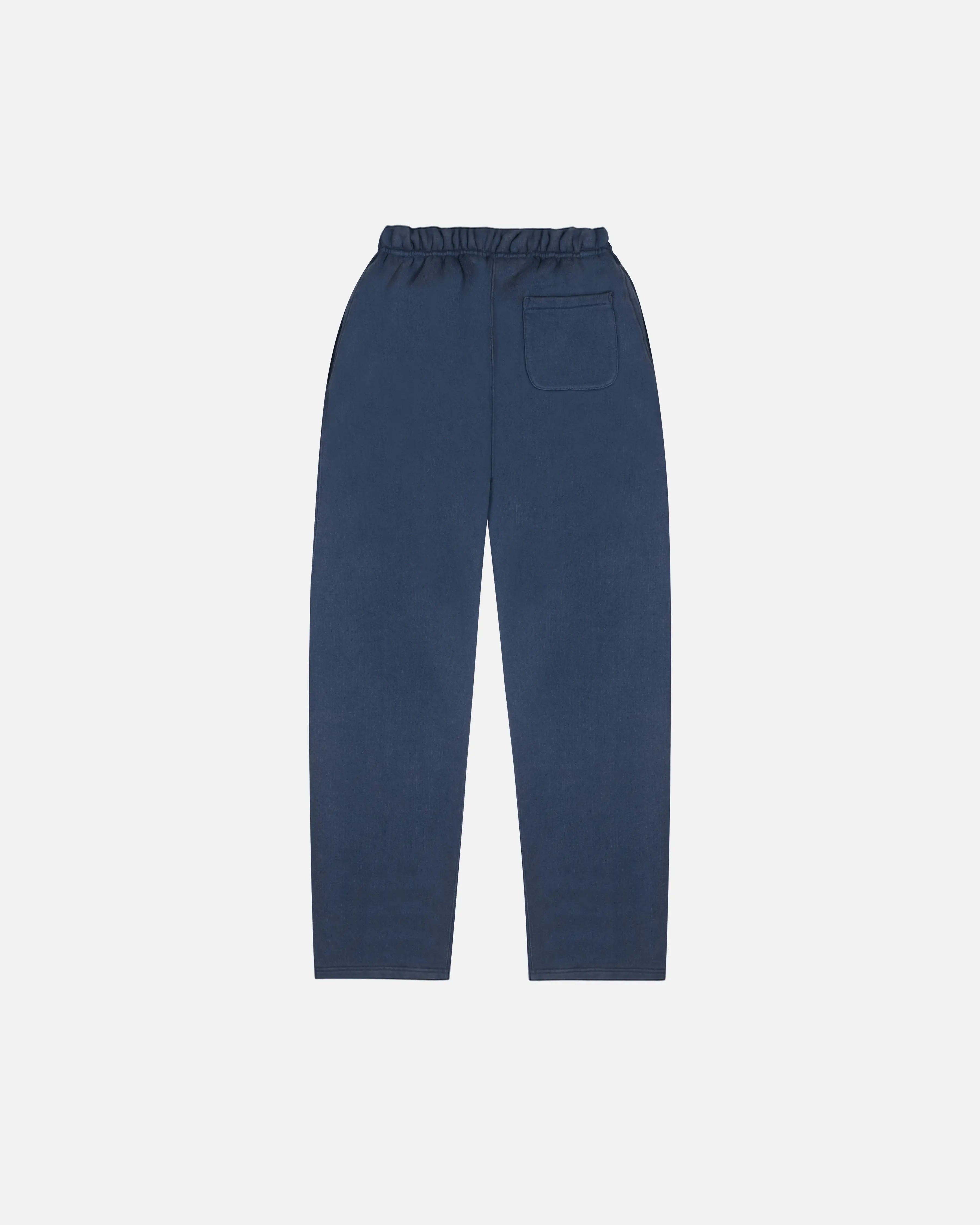 Patta Classic Acid Washed Straight Leg Jogging Pants (Estate Blue)