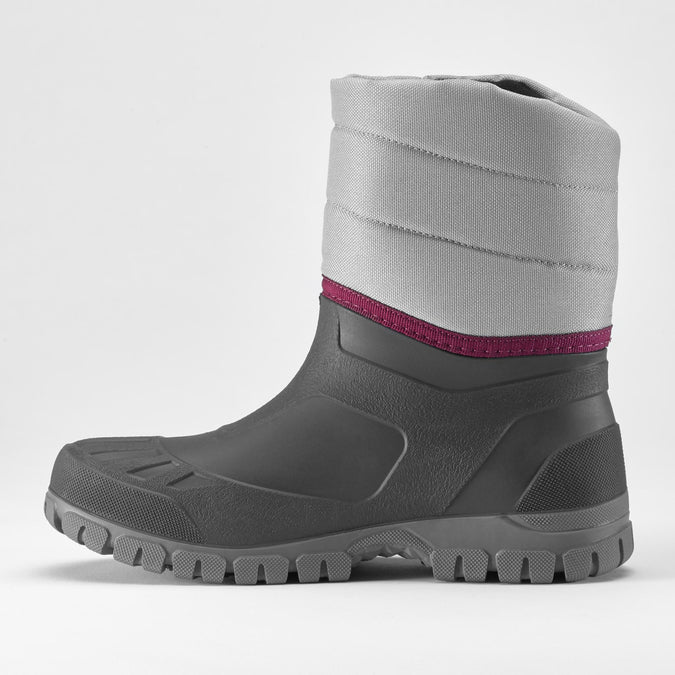 Decathlon Quechua - Botas de caminhada na neve impermeáveis e quentes para mulheres - SH100 mid