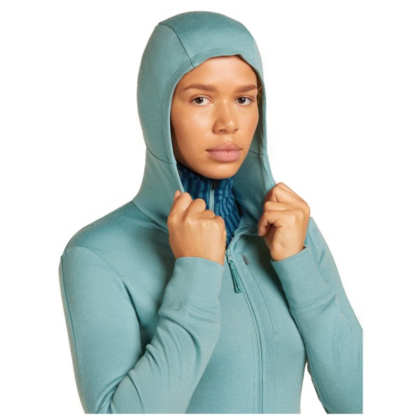 Icebreaker - Women's Merino 260 Quantum IV L/S Zip Hoodie - Sweat à capuche en mérinos