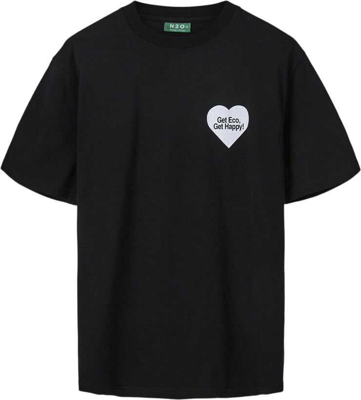 H2O Tunø T-shirt Sort