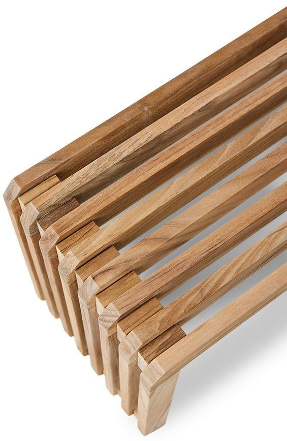 HKLIVING   Slatted XL Bank
