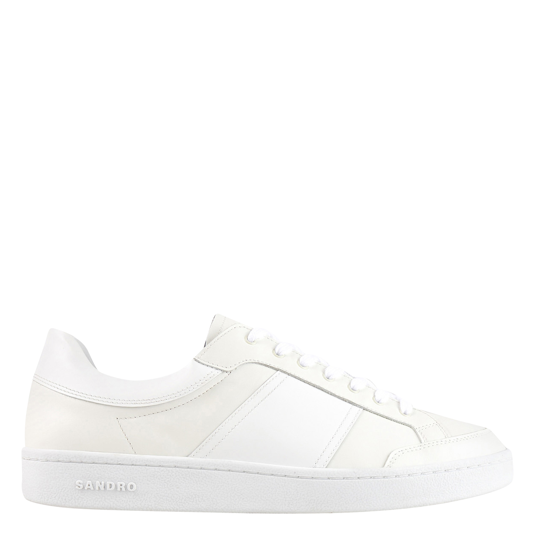Baskets basses en cuir de veau | Blanc