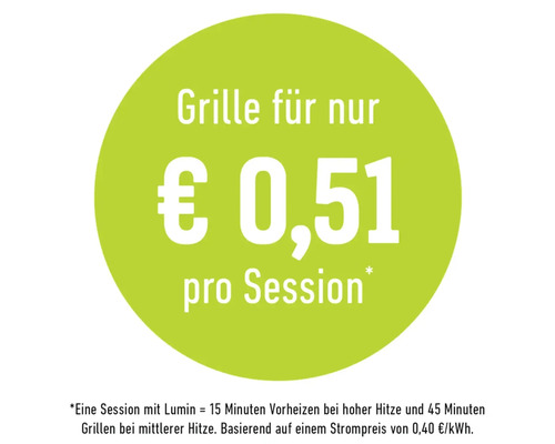 Weber Lumin Compact 2200 W elektrische grill, zwart, inclusief dekselthermometer, vetopvangbak, grillrooster en netsnoer.