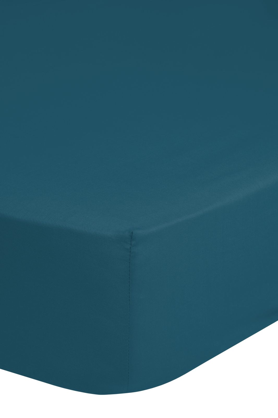Satin-Spannbettuch - petrol - 90x220 cm