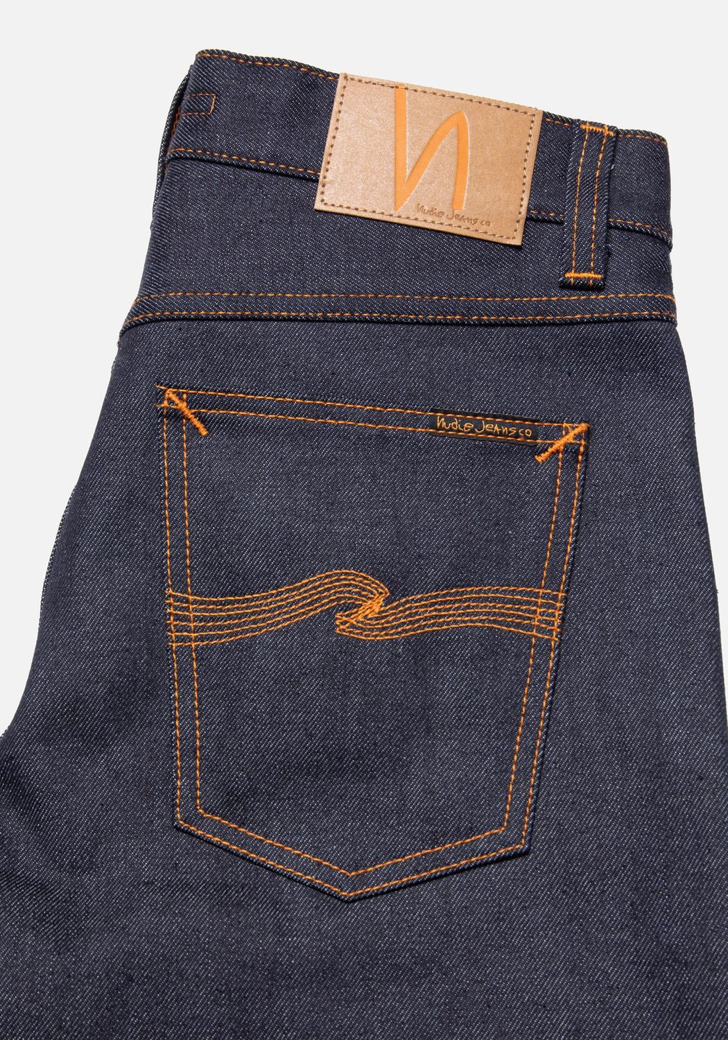 Nudie Jeans Jeans Solid Ollie Dry Japan Selvage