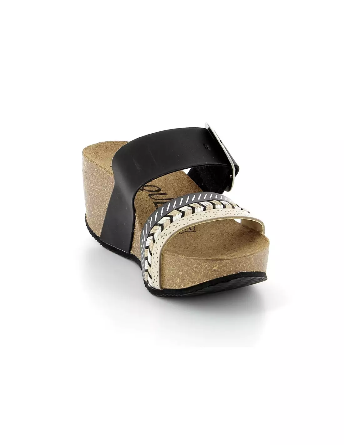 K DAQUES CULIP FANTAISIE - Sandales & nu-pieds Noir