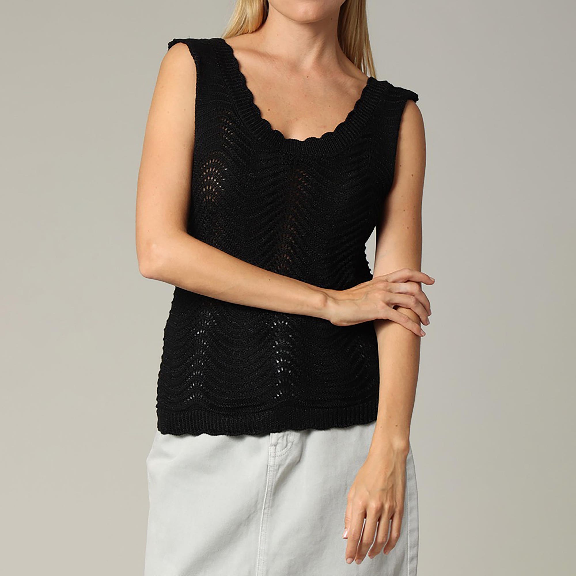 Top Femme noir